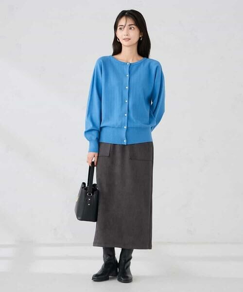 a.v.v / アー・ヴェ・ヴェ カーディガン・ボレロ | 【2WAY】クルーネッククロップドカーディガン | 詳細28