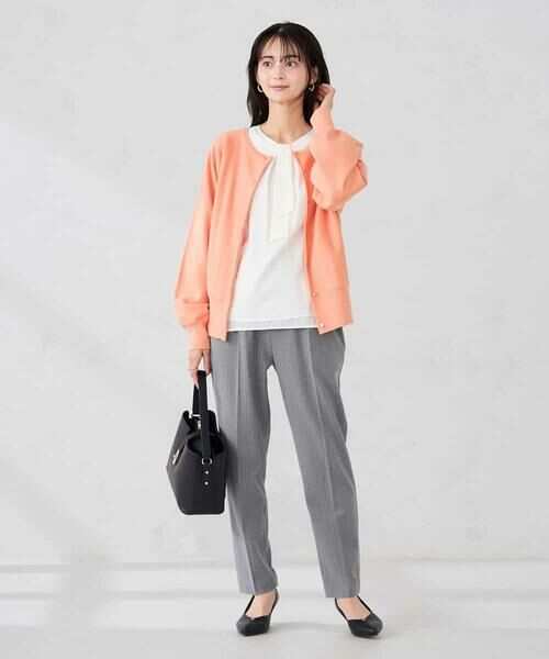 a.v.v / アー・ヴェ・ヴェ カーディガン・ボレロ | 【2WAY】クルーネッククロップドカーディガン | 詳細6