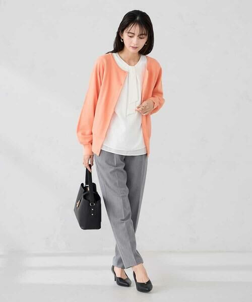 a.v.v / アー・ヴェ・ヴェ カーディガン・ボレロ | 【2WAY】クルーネッククロップドカーディガン | 詳細7