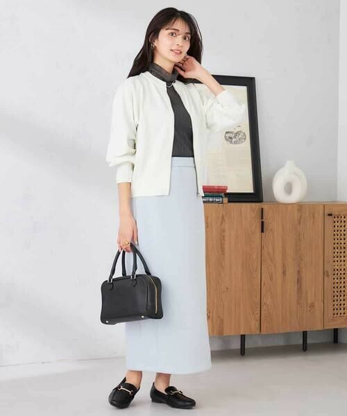 a.v.v / アー・ヴェ・ヴェ カーディガン・ボレロ | バックギャザーニットブルゾン | 詳細17