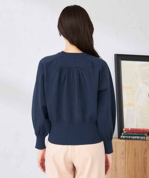 a.v.v / アー・ヴェ・ヴェ カーディガン・ボレロ | バックギャザーニットブルゾン | 詳細19