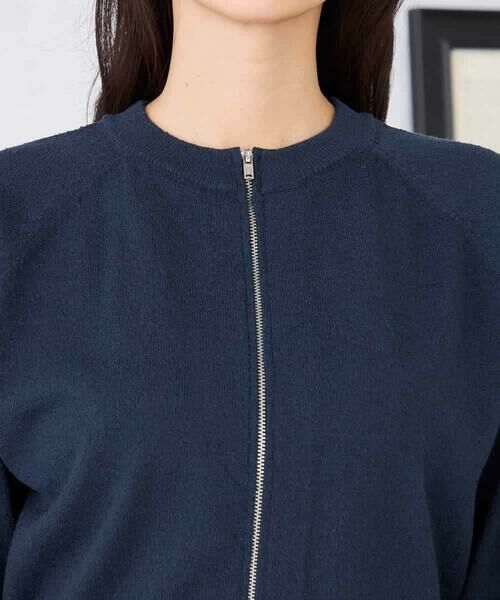 a.v.v / アー・ヴェ・ヴェ カーディガン・ボレロ | バックギャザーニットブルゾン | 詳細21