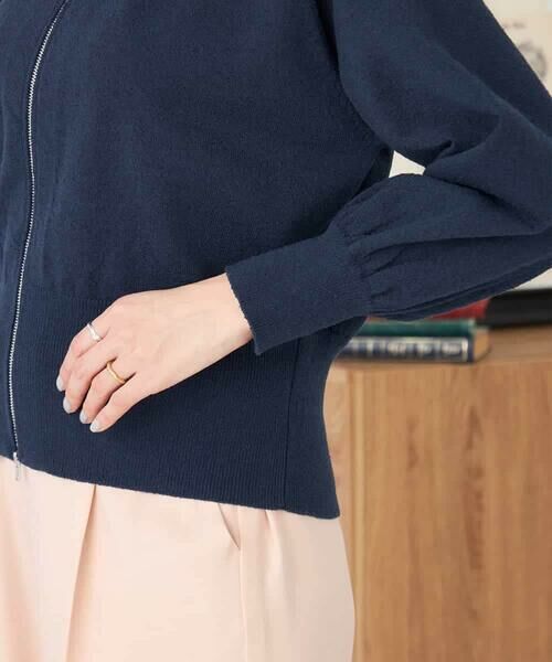 a.v.v / アー・ヴェ・ヴェ カーディガン・ボレロ | バックギャザーニットブルゾン | 詳細22