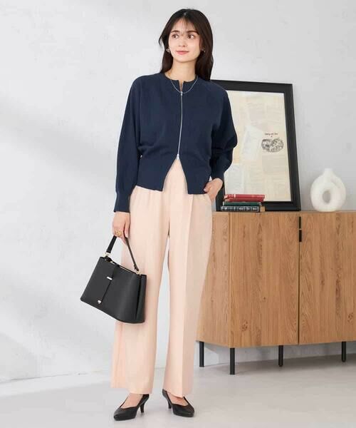 a.v.v / アー・ヴェ・ヴェ カーディガン・ボレロ | バックギャザーニットブルゾン | 詳細6