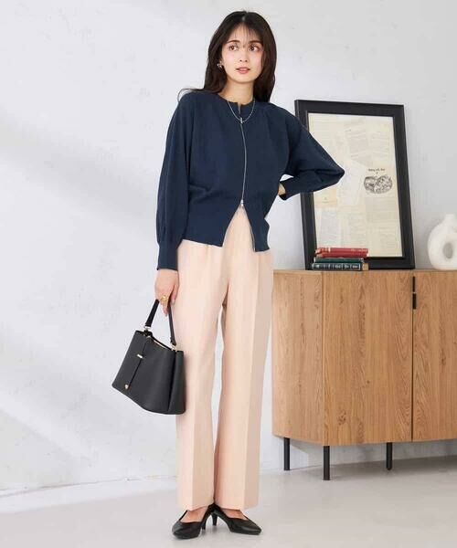 a.v.v / アー・ヴェ・ヴェ カーディガン・ボレロ | バックギャザーニットブルゾン | 詳細8