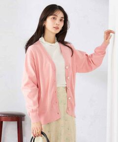 a.v.v / アー・ヴェ・ヴェ カーディガン・ボレロ | スウェットライクVネックカーディガン