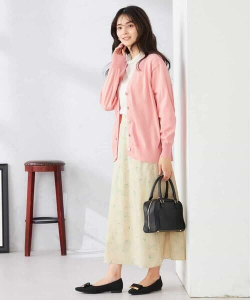 a.v.v / アー・ヴェ・ヴェ カーディガン・ボレロ | スウェットライクVネックカーディガン | 詳細6