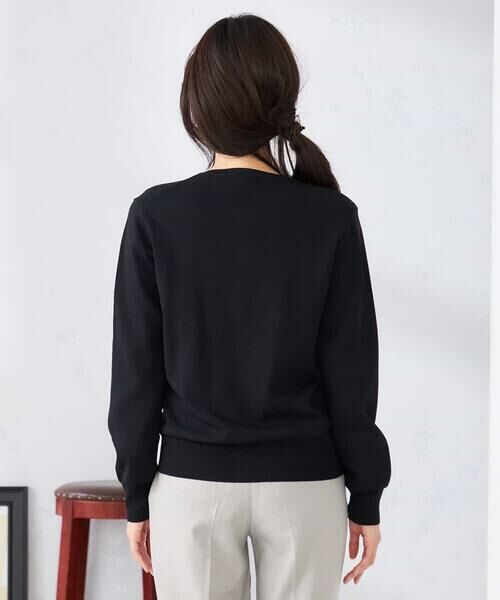 a.v.v / アー・ヴェ・ヴェ カーディガン・ボレロ | 【洗える/UVカット】クルーネックカーディガン | 詳細10