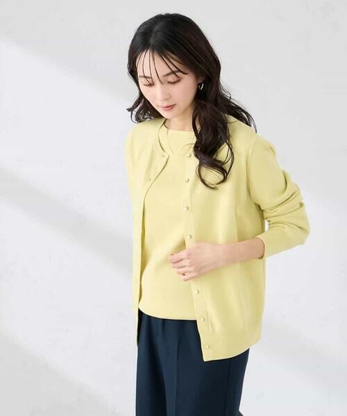 a.v.v / アー・ヴェ・ヴェ カーディガン・ボレロ | 【洗える/UVカット】クルーネックカーディガン | 詳細22