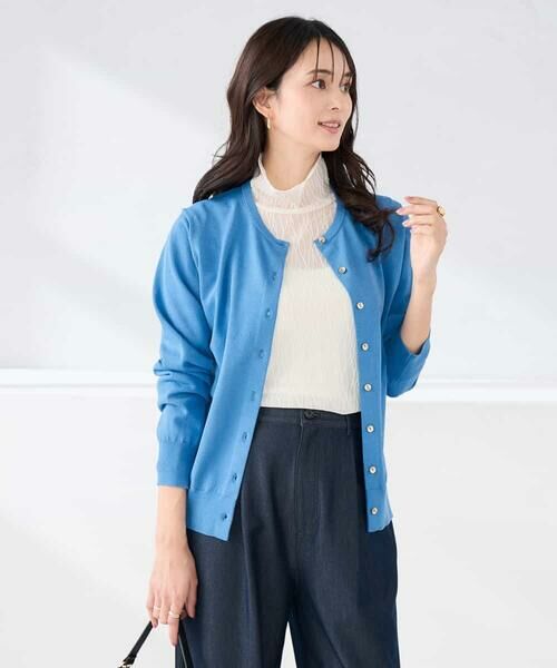 a.v.v / アー・ヴェ・ヴェ カーディガン・ボレロ | 【洗える/UVカット】クルーネックカーディガン | 詳細27