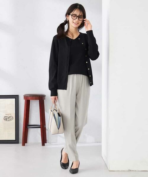 a.v.v / アー・ヴェ・ヴェ カーディガン・ボレロ | 【洗える/UVカット】クルーネックカーディガン | 詳細3