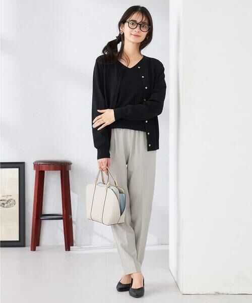 a.v.v / アー・ヴェ・ヴェ カーディガン・ボレロ | 【洗える/UVカット】クルーネックカーディガン | 詳細4