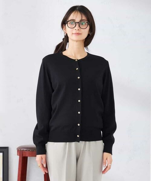 a.v.v / アー・ヴェ・ヴェ カーディガン・ボレロ | 【洗える/UVカット】クルーネックカーディガン | 詳細8