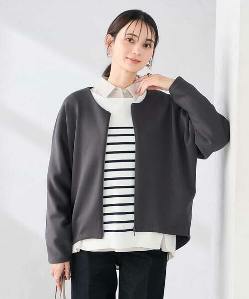 a.v.v / アー・ヴェ・ヴェ カーディガン・ボレロ | ダンボールジップカーディガン | 詳細22