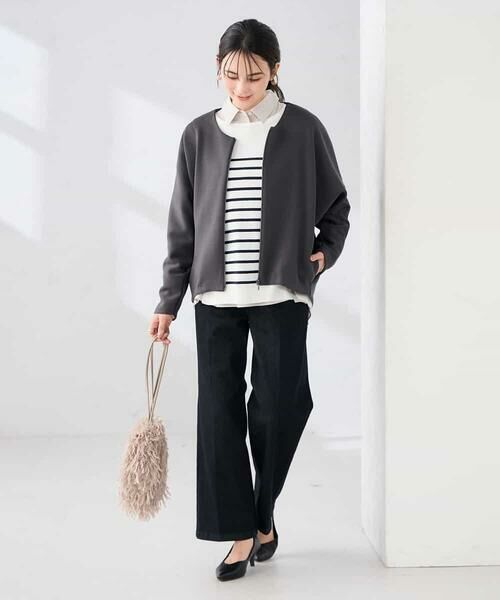 a.v.v / アー・ヴェ・ヴェ カーディガン・ボレロ | ダンボールジップカーディガン | 詳細25
