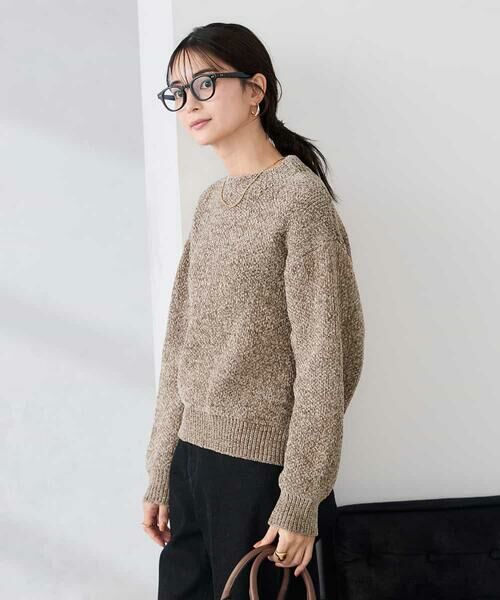a.v.v / アー・ヴェ・ヴェ ニット・セーター | モールヤーンニット | 詳細1