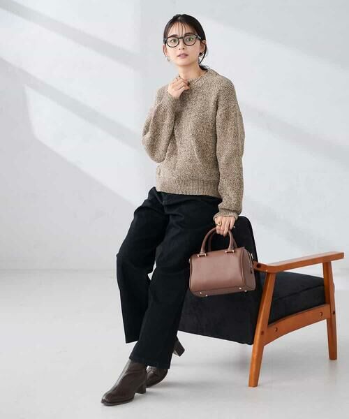 a.v.v / アー・ヴェ・ヴェ ニット・セーター | モールヤーンニット | 詳細11