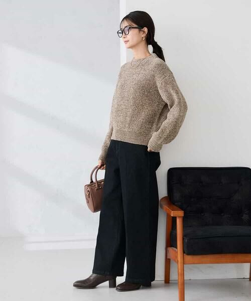 a.v.v / アー・ヴェ・ヴェ ニット・セーター | モールヤーンニット | 詳細4