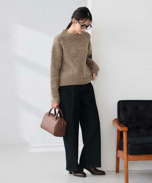 a.v.v / アー・ヴェ・ヴェ ニット・セーター | モールヤーンニット | 詳細5