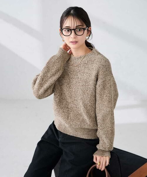 a.v.v / アー・ヴェ・ヴェ ニット・セーター | モールヤーンニット | 詳細8