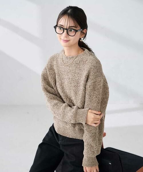 a.v.v / アー・ヴェ・ヴェ ニット・セーター | モールヤーンニット | 詳細9