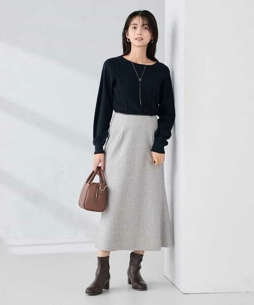 a.v.v / アー・ヴェ・ヴェ ニット・セーター | アーガイルパフスリーブニット | 詳細11