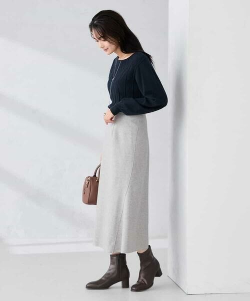 a.v.v / アー・ヴェ・ヴェ ニット・セーター | アーガイルパフスリーブニット | 詳細12