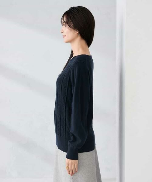 a.v.v / アー・ヴェ・ヴェ ニット・セーター | アーガイルパフスリーブニット | 詳細16