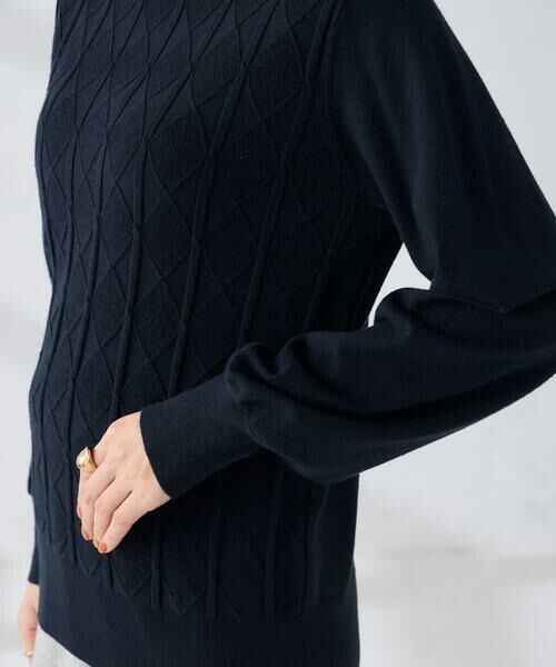 a.v.v / アー・ヴェ・ヴェ ニット・セーター | アーガイルパフスリーブニット | 詳細19