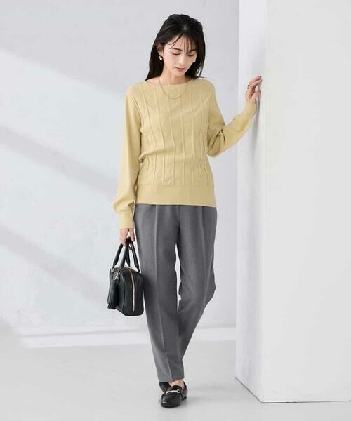 a.v.v / アー・ヴェ・ヴェ ニット・セーター | アーガイルパフスリーブニット | 詳細4