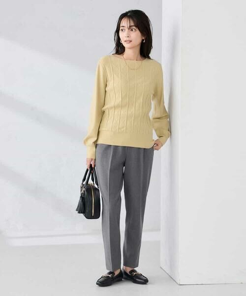 a.v.v / アー・ヴェ・ヴェ ニット・セーター | アーガイルパフスリーブニット | 詳細5