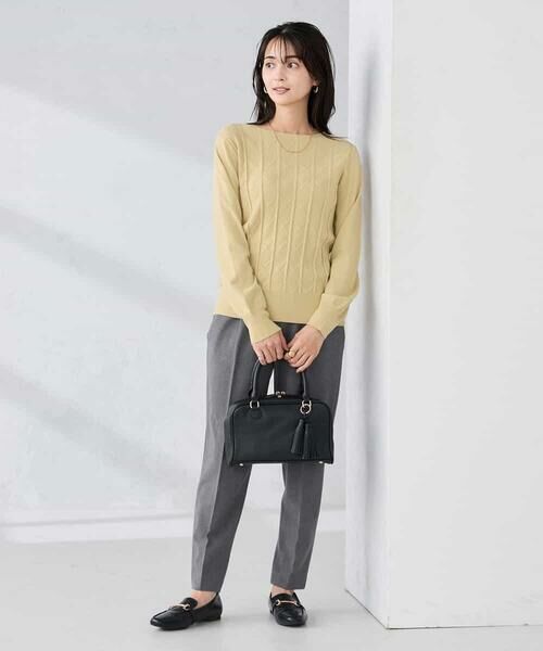 a.v.v / アー・ヴェ・ヴェ ニット・セーター | アーガイルパフスリーブニット | 詳細7