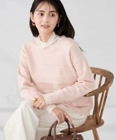 a.v.v / アー・ヴェ・ヴェ ニット・セーター | スパンコールボーダーニット