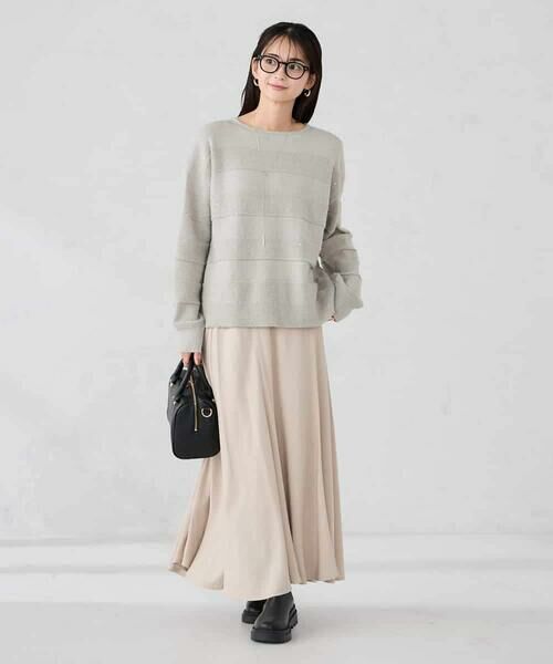 a.v.v / アー・ヴェ・ヴェ ニット・セーター | スパンコールボーダーニット | 詳細15