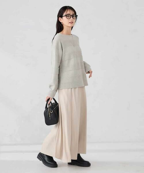 a.v.v / アー・ヴェ・ヴェ ニット・セーター | スパンコールボーダーニット | 詳細16