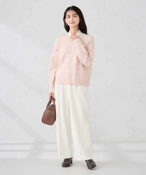 a.v.v / アー・ヴェ・ヴェ ニット・セーター | スパンコールボーダーニット | 詳細5