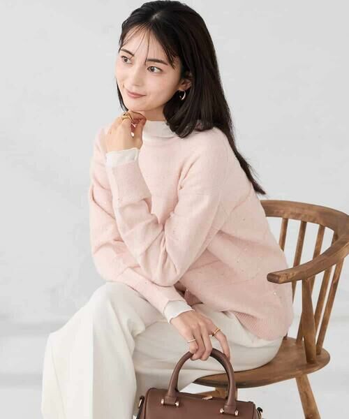 a.v.v / アー・ヴェ・ヴェ ニット・セーター | スパンコールボーダーニット | 詳細9