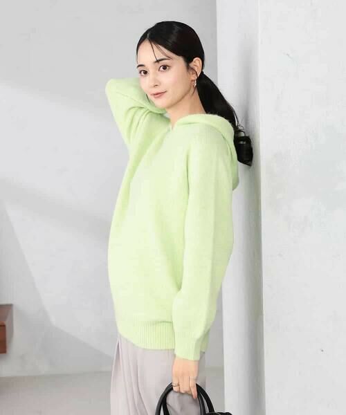 a.v.v / アー・ヴェ・ヴェ ニット・セーター | ヘアリーニットフーディー | 詳細1