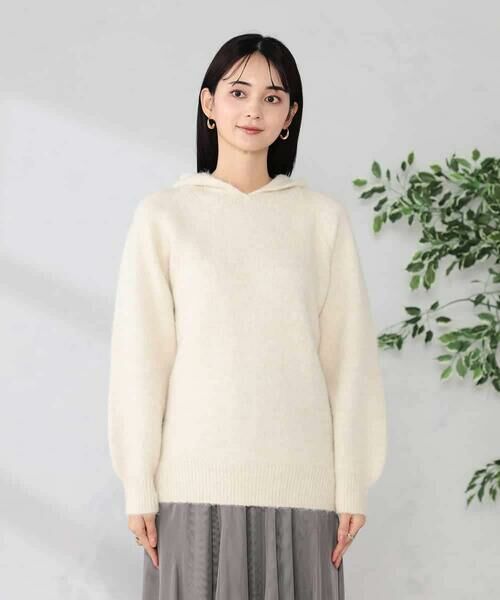 a.v.v / アー・ヴェ・ヴェ ニット・セーター | ヘアリーニットフーディー | 詳細12