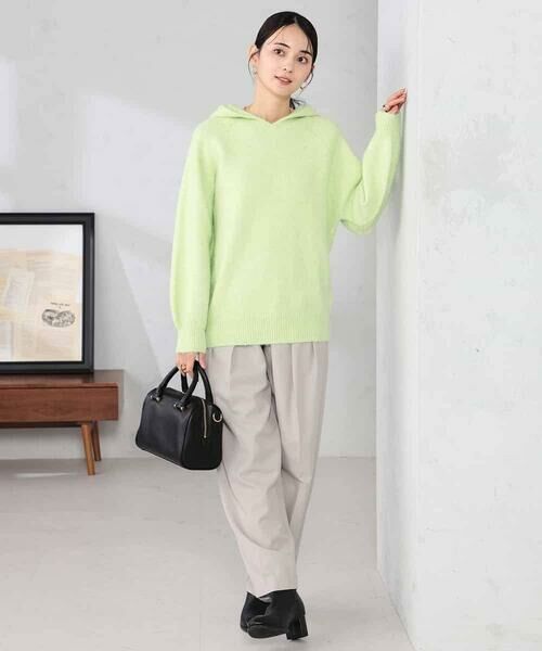 a.v.v / アー・ヴェ・ヴェ ニット・セーター | ヘアリーニットフーディー | 詳細3