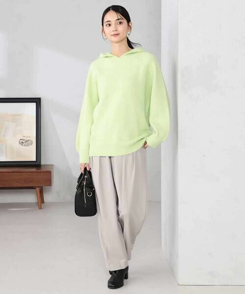 a.v.v / アー・ヴェ・ヴェ ニット・セーター | ヘアリーニットフーディー | 詳細5