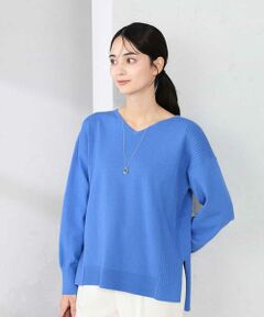 a.v.v / アー・ヴェ・ヴェ ニット・セーター | サイドリブVネックニット