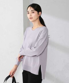 a.v.v / アー・ヴェ・ヴェ ニット・セーター | サイドリブVネックニット