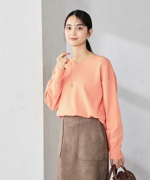 a.v.v / アー・ヴェ・ヴェ ニット・セーター | サイドリブVネックニット | 詳細11