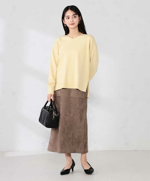 a.v.v / アー・ヴェ・ヴェ ニット・セーター | サイドリブVネックニット | 詳細24