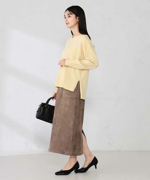 a.v.v / アー・ヴェ・ヴェ ニット・セーター | サイドリブVネックニット | 詳細25