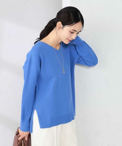 a.v.v / アー・ヴェ・ヴェ ニット・セーター | サイドリブVネックニット | 詳細30