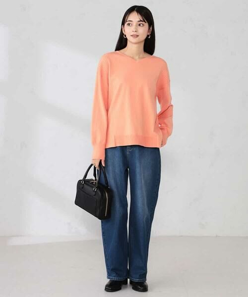 a.v.v / アー・ヴェ・ヴェ ニット・セーター | サイドリブVネックニット | 詳細6