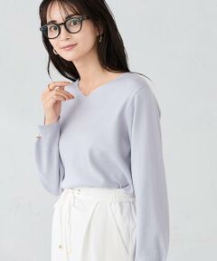 a.v.v / アー・ヴェ・ヴェ ニット・セーター | 【WEB限定】ゴールドボタンVネックニット