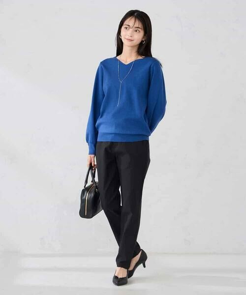 a.v.v / アー・ヴェ・ヴェ ニット・セーター | 【WEB限定】ゴールドボタンVネックニット | 詳細11